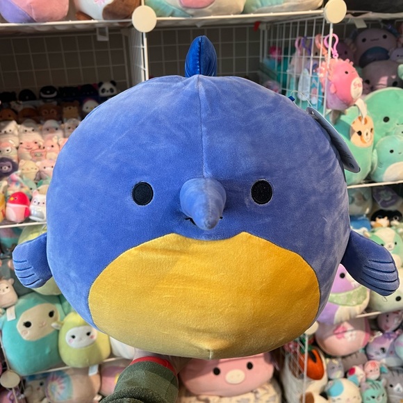 Squishmallows Other - NWT 12” Swish the Swordfish Squishmallow